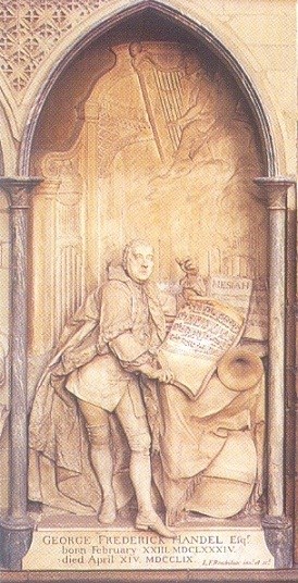 051- Памятник композитору Георгу Фридриху Генделю
